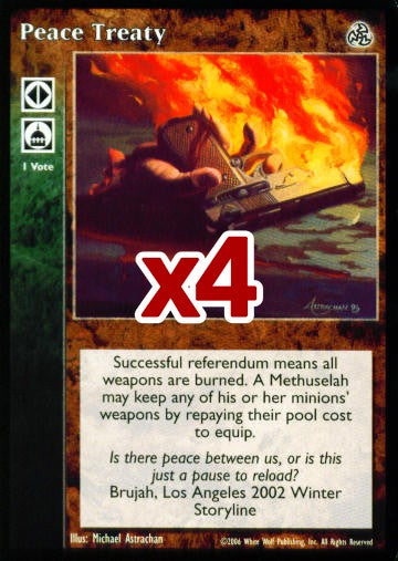 Peace Treaty [Third set] - VTES CCG