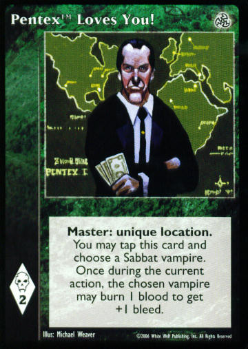 Pentex(TM) Loves You! [Third set] - VTES CCG