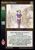 Perfect Clarity [Third set] - VTES CCG