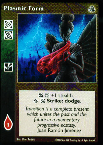 Plasmic Form [Third set] - VTES CCG