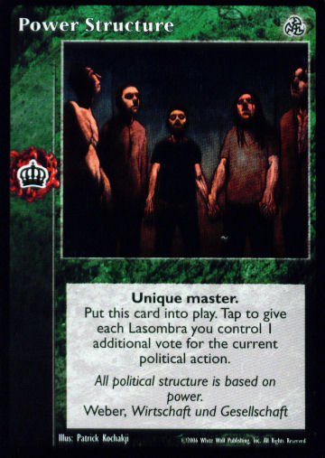 Power Structure [Third set] - VTES CCG
