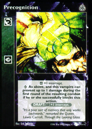 Precognition [Third set] - VTES CCG