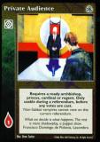 Private Audience [Third set] - VTES CCG