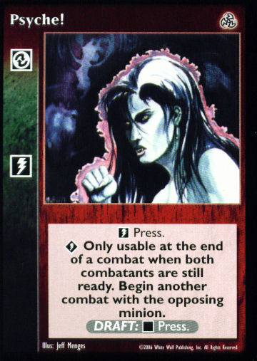 Psyche! [Third set] - VTES CCG