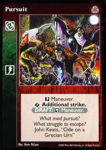 Pursuit [Third set] - VTES CCG