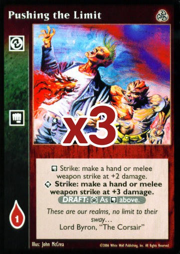 Pushing the Limit [Third set] - VTES CCG