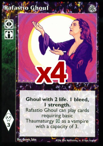Rafastio Ghoul [Third set] - VTES CCG