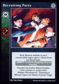Recruiting Party [Third set] - VTES CCG