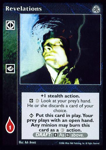 Revelations [Third set] - VTES CCG