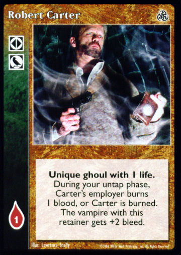 Robert Carter [Third set] - VTES CCG