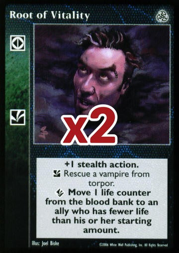 Root of Vitality [Third set] - VTES CCG