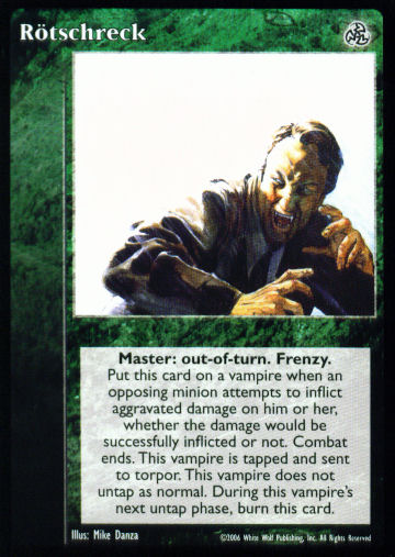 Rötschreck [Third set] - VTES CCG