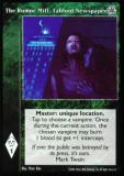 The Rumor Mill, Tabloid Newspaper [Third set] - VTES CCG