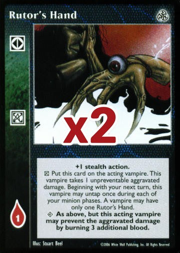Rutor's Hand [Third set] - VTES CCG