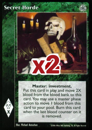 Secret Horde [Third set] - VTES CCG