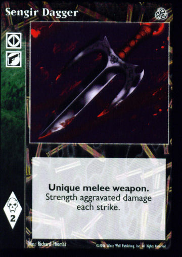 Sengir Dagger [Third set] - VTES CCG
