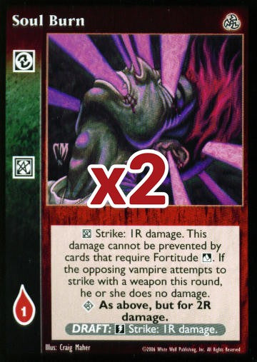 Soul Burn [Third set] - VTES CCG