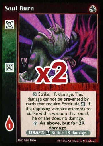 Soul Burn [Third set] - VTES CCG