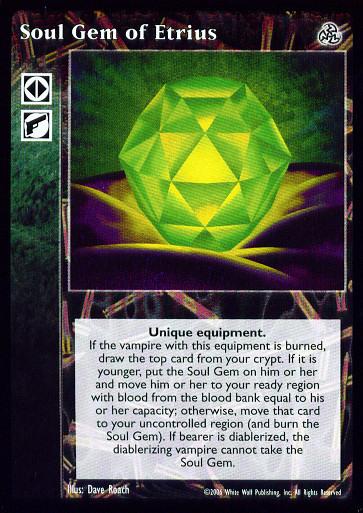 Soul Gem of Etrius [Third set] - VTES CCG