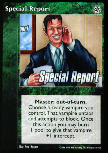 Special Report [Third set] - VTES CCG