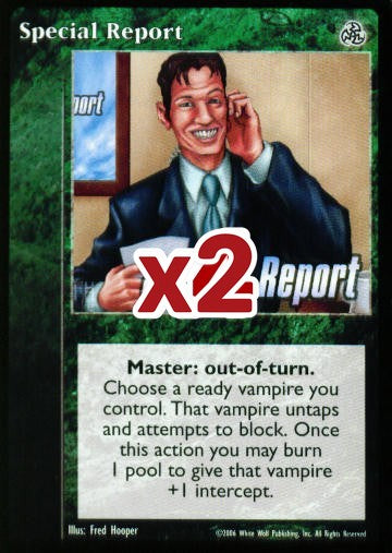 Special Report [Third set] - VTES CCG