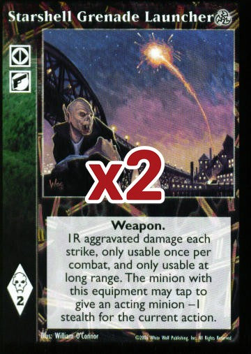 Starshell Grenade Launcher [Third set] - VTES CCG