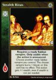 Stealth Ritus [Third set] - VTES CCG