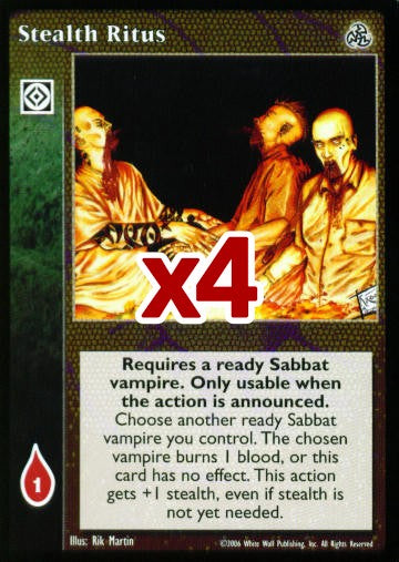 Stealth Ritus [Third set] - VTES CCG