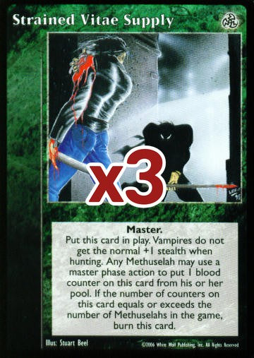 Strained Vitae Supply [Third set] - VTES CCG