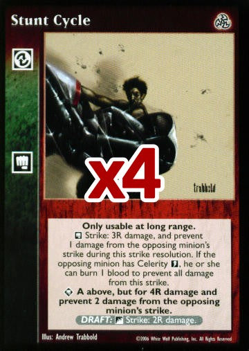 Stunt Cycle [Third set] - VTES CCG