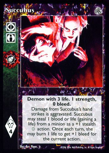Succubus [Third set] - VTES CCG