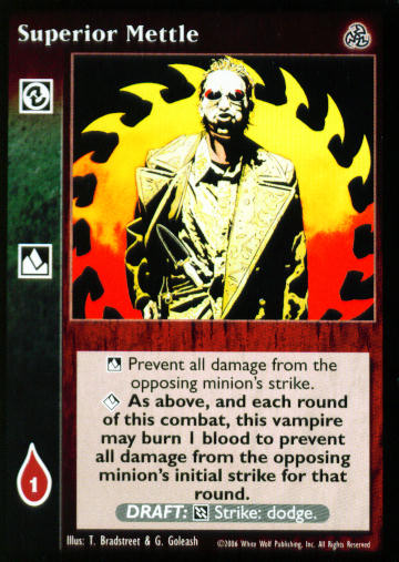 Superior Mettle [Third set] - VTES CCG