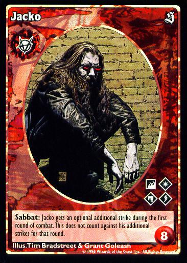 Jacko [Sabbat set] - VTES CCG