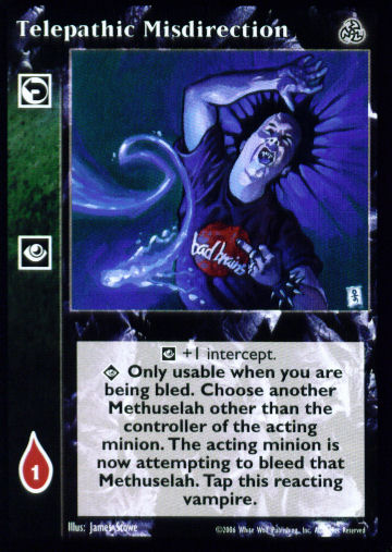 Telepathic Misdirection [Third set] - VTES CCG