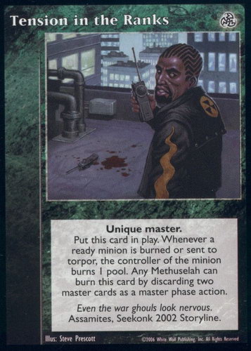 Tension in the Ranks [Third set] - VTES CCG