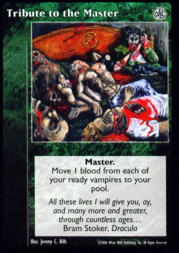 Tribute to the Master [Third set] - VTES CCG