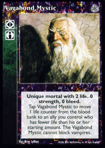 Vagabond Mystic [Third set] - VTES CCG