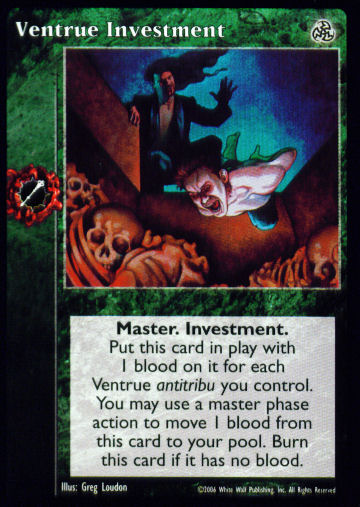 Ventrue Investment [Third set] - VTES CCG