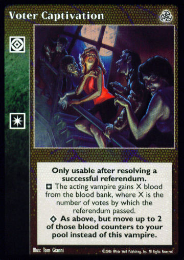 Voter Captivation [Third set] - VTES CCG