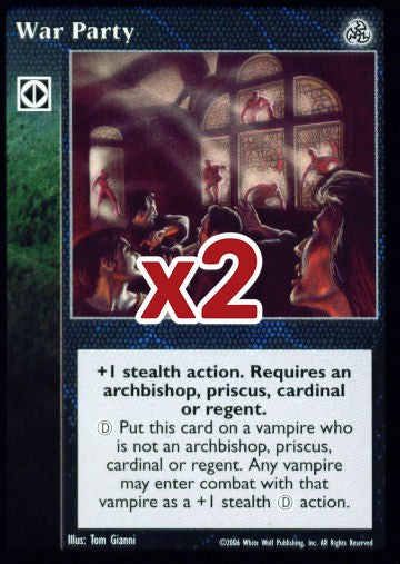 War Party [Third set] - VTES CCG