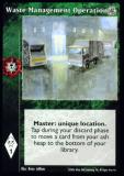Waste Management Operation [Third set] - VTES CCG