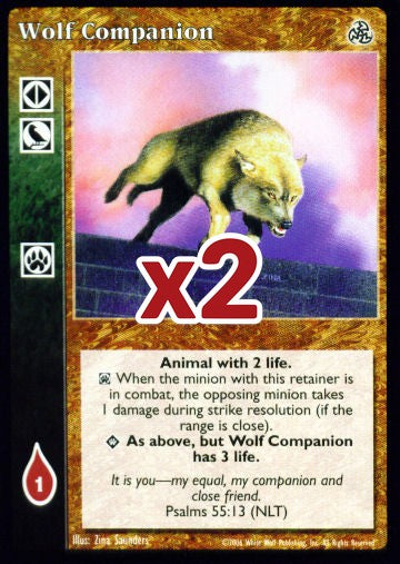 Wolf Companion [Third set] - VTES CCG