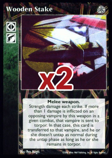 Wooden Stake [Third set] - VTES CCG