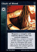 Cloak of Blood [SoC set] - VTES CCG