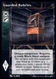 Guarded Rubrics [SoC set] - VTES CCG