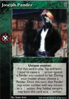 Joseph Pander [SoC set] - VTES CCG