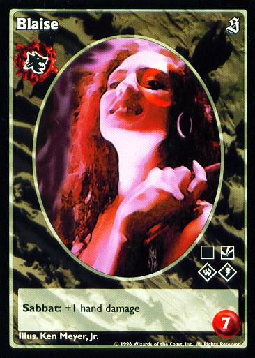 Blaise [Sabbat set] - VTES CCG