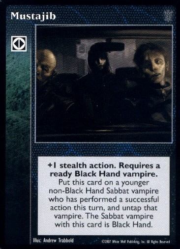 Mustajib [SoC set] - VTES CCG