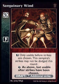 Sanguinary Wind [SoC set] - VTES CCG