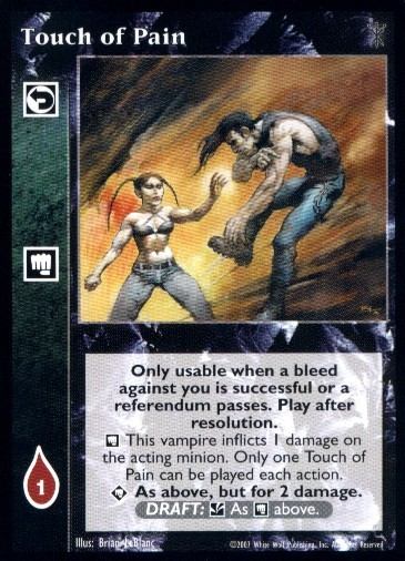 Touch of Pain [SoC set] - VTES CCG